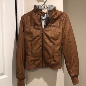 Faux Leather Jacket!